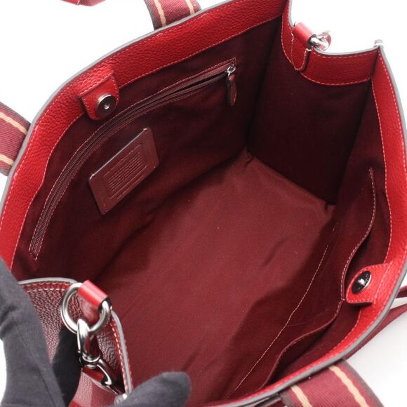 Coach Smith Leather Tote Bag - Picture 3 of 5